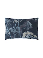 Graham & Brown Blue 100% Cotton Flower Press Duvet Cover and Pillowcase Set - Image 7 of 9