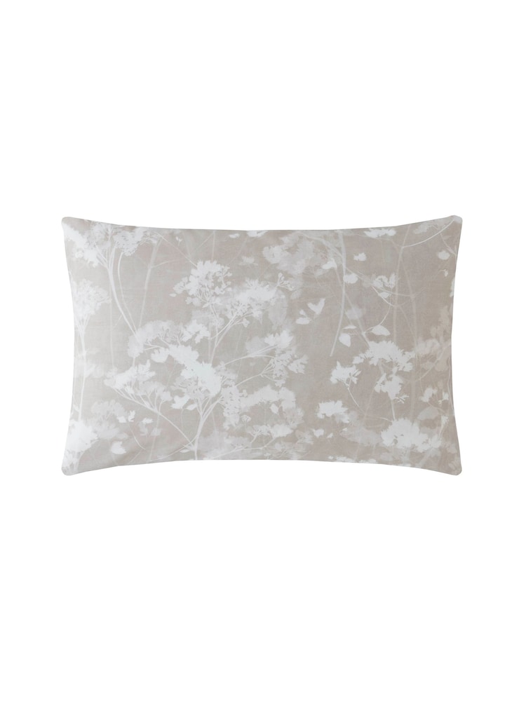 Graham & Brown Blue 100% Cotton Flower Press Duvet Cover and Pillowcase Set - Image 9 of 9