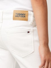 Tommy Hilfiger Nora Slim Straight White Jeans - Image 4 of 5