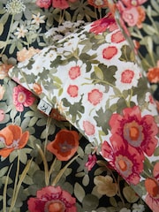 Graham & Brown Black 100% Cotton Wallflower Duvet Cover and Pillowcase Set - Image 3 of 8
