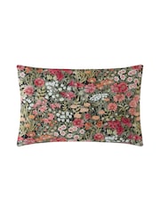Graham & Brown Black 100% Cotton Wallflower Duvet Cover and Pillowcase Set - Image 6 of 8
