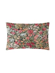 Graham & Brown Black 100% Cotton Wallflower Duvet Cover and Pillowcase Set - Image 7 of 8