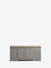 Dove Malvern Oak Effect Extra Large Sideboard - Image 7 of 10