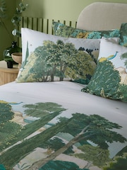 Graham & Brown Green 100% Cotton New Eden Duvet Cover and Pillowcase Set - Image 2 of 6