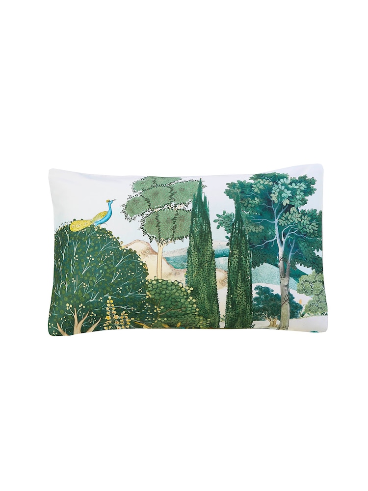 Graham & Brown Green 100% Cotton New Eden Duvet Cover and Pillowcase Set - Image 5 of 6