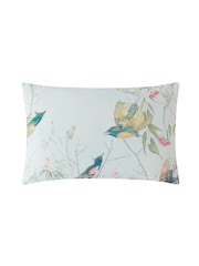 Graham & Brown Green 100% Cotton Clavering Birds Duvet Cover and Pillowcase Set - Image 6 of 8
