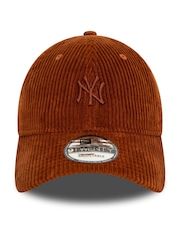 New Era Mens 100% Cotton New York Yankees Cord 9TWENTY Brown Cap - Image 2 of 5
