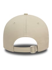 New Era Mens Cream 100% Cotton New York Yankees Metallic Pin 9FORTY Cap - Imagen 4 de 5
