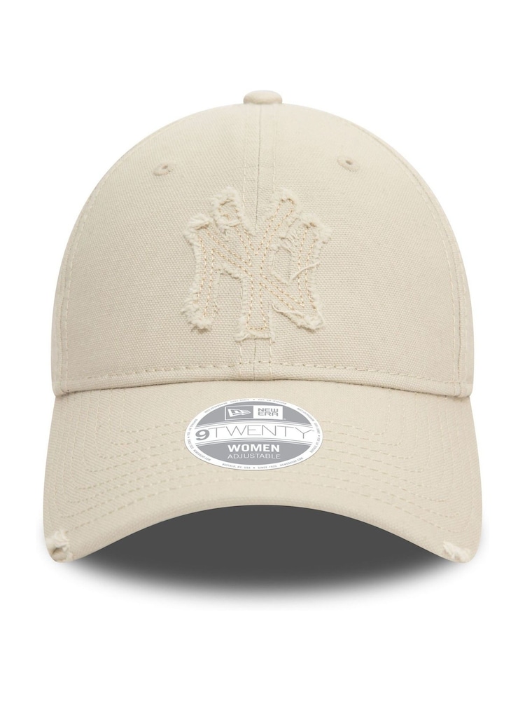 New Era Womens 100% Cotton Denim Distress 9TWENTY Hat - Image 2 of 5