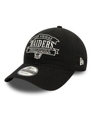 New Era Mens 100% Cotton Las Vegas Raiders Retro NFL 9TWENTY Cap - Image 1 of 5