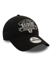 New Era Mens 100% Cotton Las Vegas Raiders Retro NFL 9TWENTY Cap - Image 3 of 5