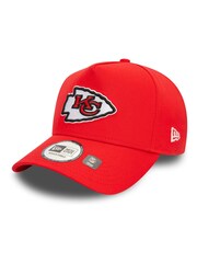 New Era Red 100% Cotton Kansas City Chiefs NFL Eframe Hat - Image 1 of 5