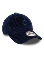 New Era Mens Blue 100% Cotton Cord Chicago Cubs 9TWENTY Cap - Image 2 of 5