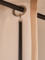 Set of 2 100cm Curtain Draw Rods - صورة 3 من 4