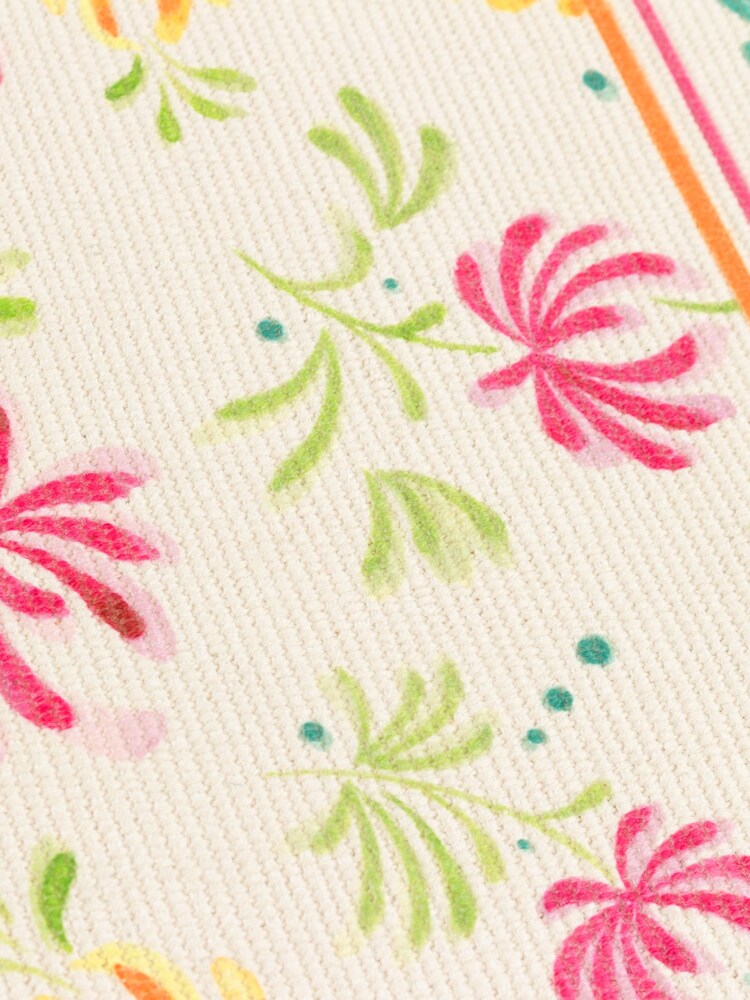 Furn Orange Honeysuckle Table Runner - Image 5 of 5