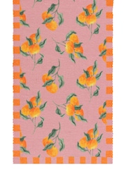 Furn Pink Oranges Table Runner - Image 3 of 5