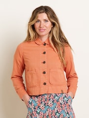 Brakeburn Orange 100% Cotton Winterbourne Jacket - Image 1 of 4