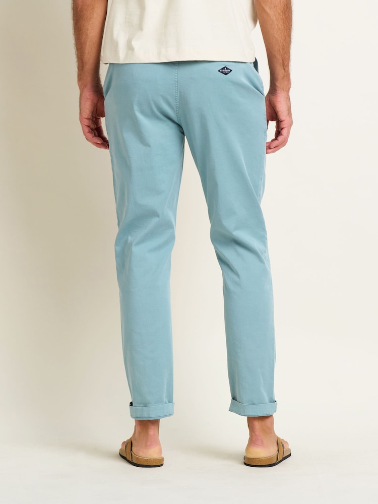 Brakeburn Blue Chinos Trousers - Image 2 of 4
