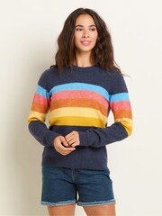 Brakeburn Blue Horizon Knitted Jumper - Image 2 of 6