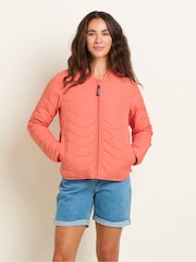 Brakeburn Pink Wave Quilted Jacket - Image 1 of 5