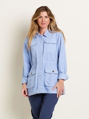 Brakeburn Blue 100% Cotton Canford Denim Jacket - Image 1 of 5