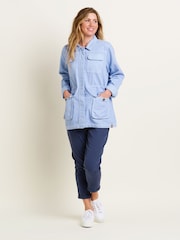 Brakeburn Blue 100% Cotton Canford Denim Jacket - Image 4 of 5