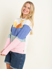 Brakeburn Cream Day Break Knitted Jumper - Image 5 of 5