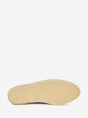 Oliver Sweeney Grey Perforated Suede Espadrille Loafers - Image 5 of 5