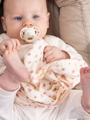 Elodie Details Petit River Rose Bamboo Muslin Blanket - Image 1 of 5