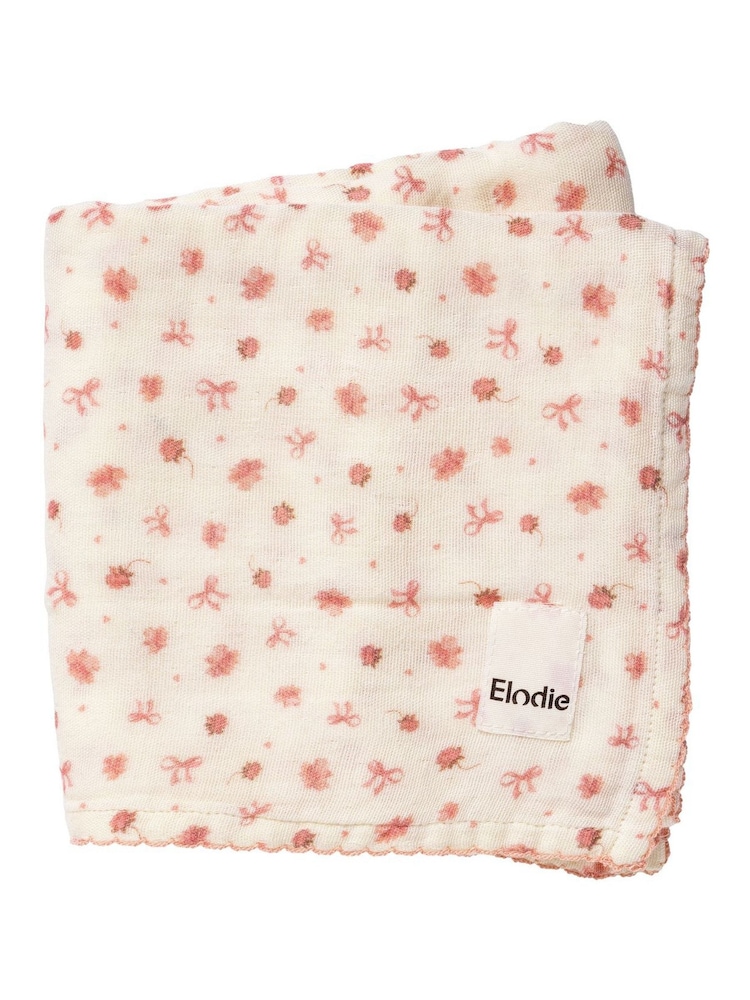 Elodie Details Petit River Rose Bamboo Muslin Blanket - Image 5 of 5