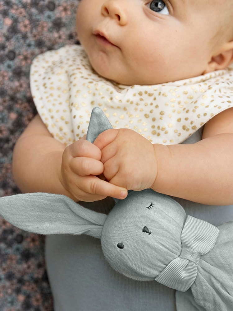 Elodie Details Mineral Green Baby Comforter Blinkie - Image 1 of 3 Elodie Details Mineral Green Baby Comforter Blinkie - Image 1 of 3