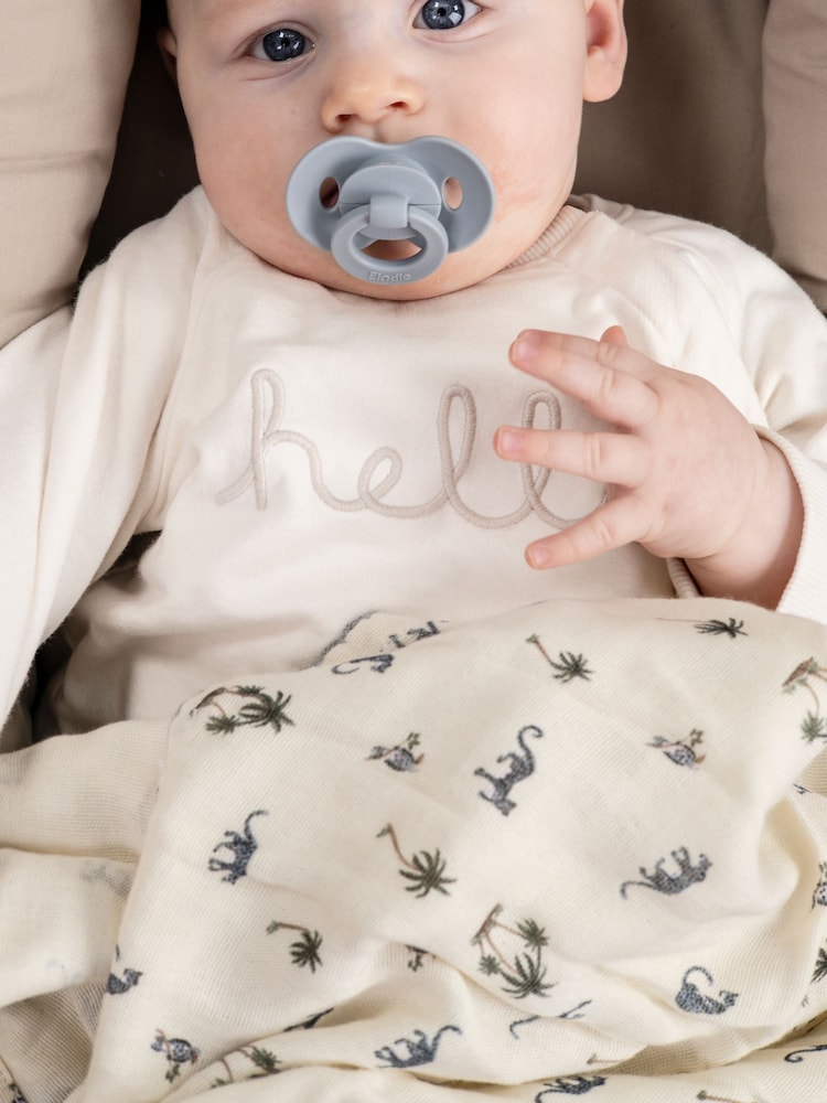 Elodie Details Garden Leos Resort Bamboo Muslin Blanket - Image 2 of 4
