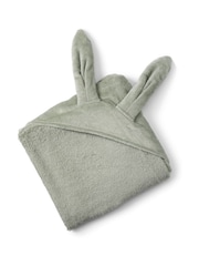 Elodie Details Mineral Green Hooded Towel - Image 3 of 4