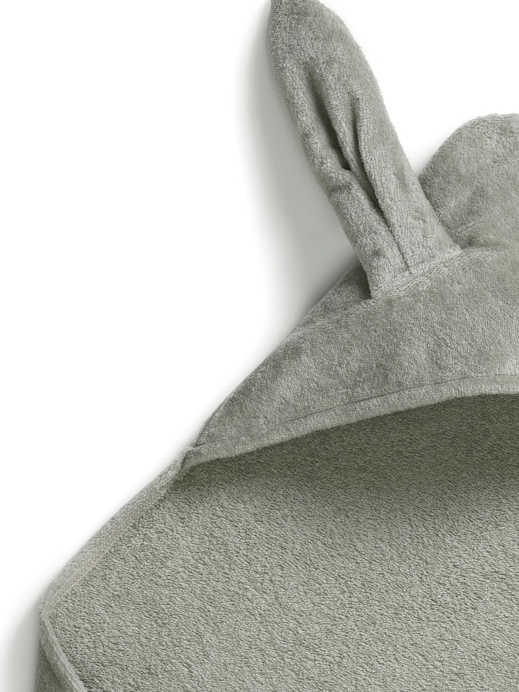 Elodie Details Mineral Green Hooded Towel - Image 4 of 4 Elodie Details Mineral Green Hooded Towel - Image 4 of 4