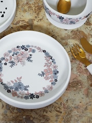 Elodie Details Blue Garden Lt Placement Silicone Plate Set for Children - Image 2 of 4