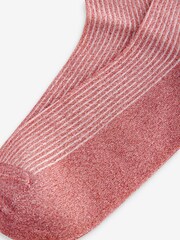 Pink - Socken mit Glitzer-Effekt, 1er-Pack - Bild 2 von 3