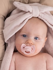 Elodie Details Powder Pink Hooded Towel - Image 1 of 4