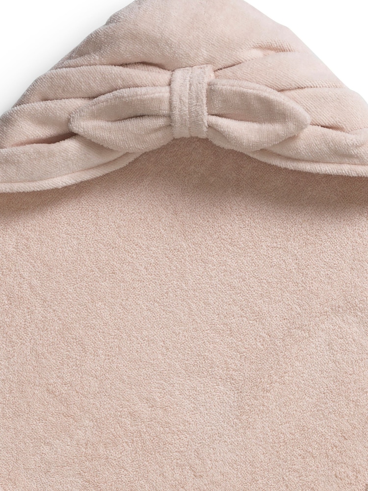 Elodie Details Powder Pink Hooded Towel - Image 4 of 4
