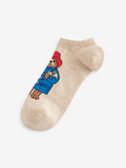 Navy/Red Paddington Bear Trainer Socks 3 Pack - Image 5 of 7