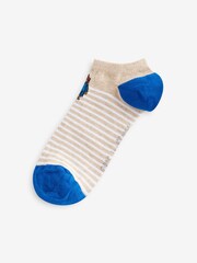 Navy/Red Paddington Bear Trainer Socks 3 Pack - Image 6 of 7