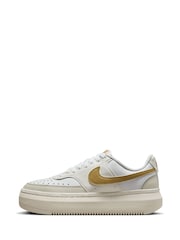 Nike White Court Vision Alta Trainers - Image 2 of 10