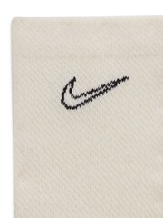 Nike Natural Everyday Plus Cushioned Crew Socks 2 Pack - Image 4 of 4