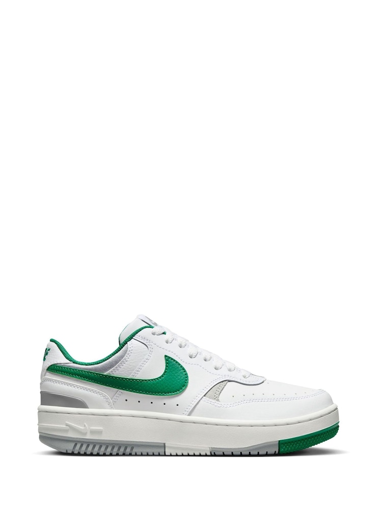 Nike White/Green Gamma Force Trainers - Image 1 of 11