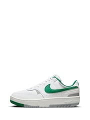 Nike White/Green Gamma Force Trainers - Image 3 of 11