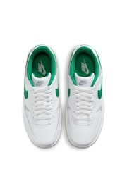 Nike White/Green Gamma Force Trainers - Image 10 of 11