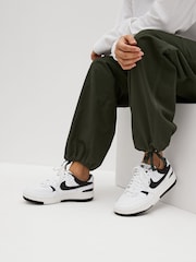 Nike White/Black Gamma Force Trainers - Image 1 of 12