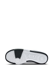 Nike White/Black Gamma Force Trainers - Image 10 of 12