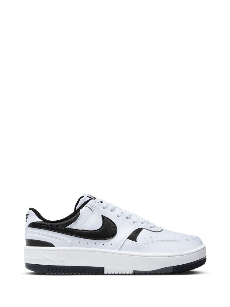 Nike White/Black Gamma Force Trainers - Image 4 of 12