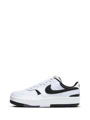 Nike White/Black Gamma Force Trainers - Image 5 of 12