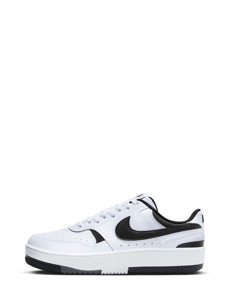 Nike White/Black Gamma Force Trainers - Image 5 of 12